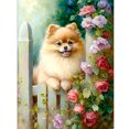 thumbnail image 1 of Pintura de Diamante 5D Wdftyju DIY Taladro Redondo Completo Flor Señorial Decoración del Hogar 30x40cm, 1 of 9