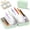 Green, variant on Pill Pouches for Travel, Waterproof Pill Pouch Organizer with Reusable Pill Bags & Binder, Portable Pill Pouches Set, Color-Coded Reusable Travel Pill Storage