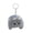 B003- Gray, variant on Plush Cat Keychain, Mini Square Light Brown Cat Plushies, Portable Bag Hanging Charm Stuffed Animals, Fluffy Cartoon Cat Accessory