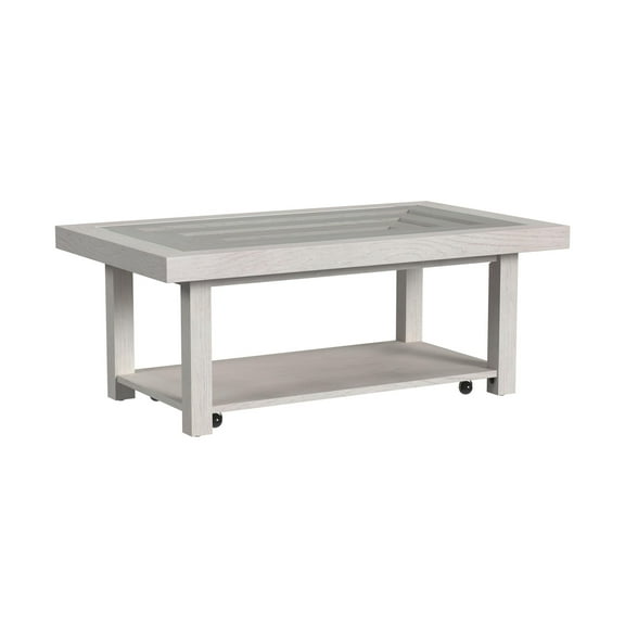 Picket House Furnishings Rhiannon  Coffee Table in Antique White