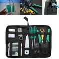 thumbnail image 3 of Juego de reparación de cable probador, engarzador y de cables, conector, de destornildor Soledad Kits de reparación de red, 3 of 10
