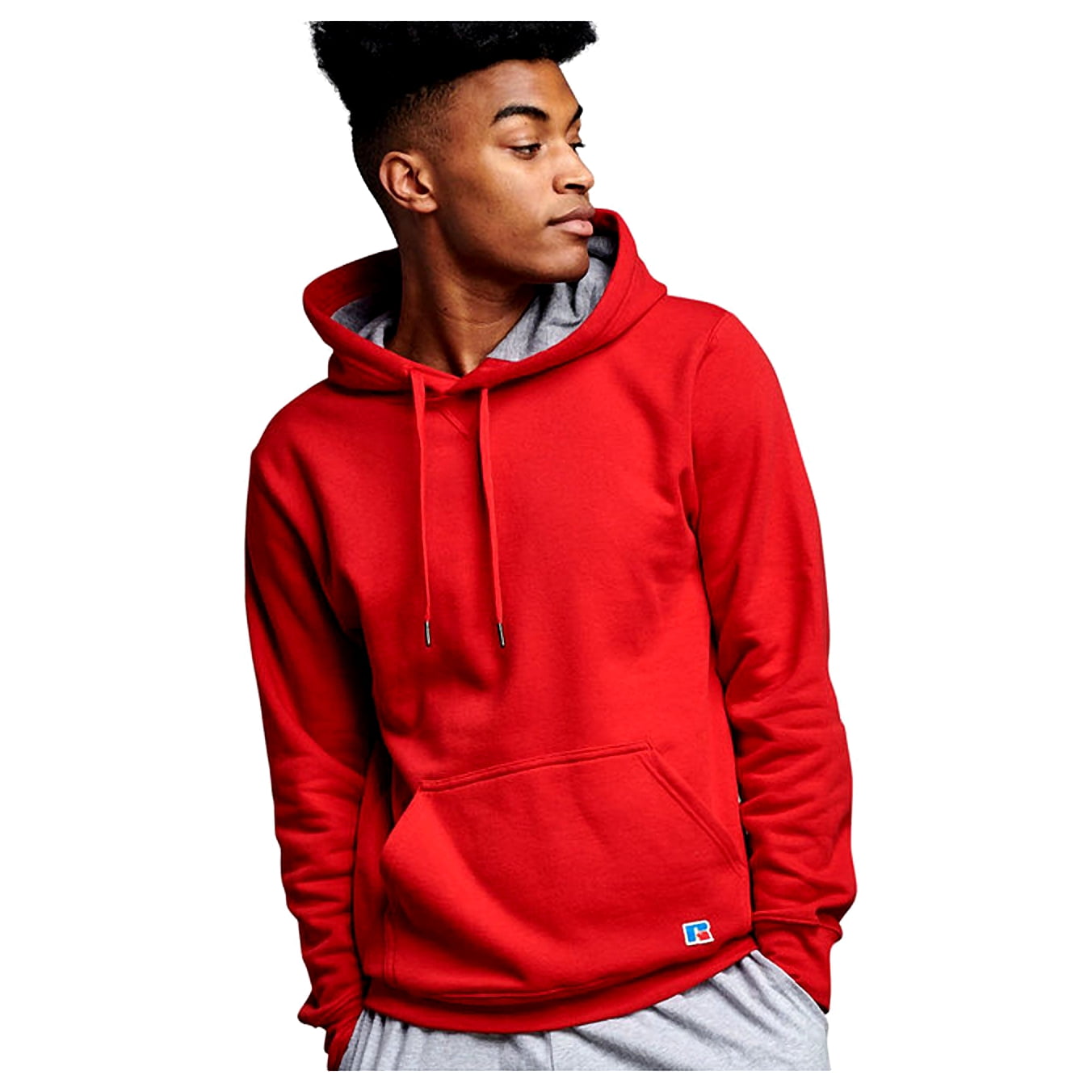 Russell Athletic Men's Cotton Rich 2.0 Premium Fleece Hoodie Russell Athletic Men's Cotton Rich 2.0 Premium Fleece Hoodie