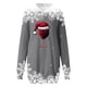 thumbnail image 4 of WILLBEST Faldas Para Mujer Sudadera Larga Con Estampado Navideño Para Mujer Top Festivo Informal Y Cómodo 2025 Elegante Y Acogedor Para La Temporada De Invierno, 4 of 4