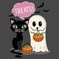 thumbnail image 2 of Junior's Lost Gods Halloween Treat Friends Racerback Tank Top Charcoal 2X Large, 2 of 4