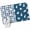 Blue, variant on 2x3 Ft Entryway Area Rug, Japanese Rabbits Kitchen Rug Runner Washable Floor Mat, Vintage Navy Blue Farmhouse Checkered Non Slip Indoor Door Mat Throw Carpet for Bathroom Living Room Bedroom