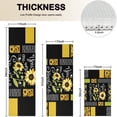 thumbnail image 4 of Black Sunflower Sunshine Pattern Kitchen Rugs Sets Of 3,Kitchen Runner Rugs Non Skid Washable,Decorative Kitchen Floor Mats for Kitchen,Sink,Laundry,17"x30"+ 17"x47" + 17"x59", 4 of 6