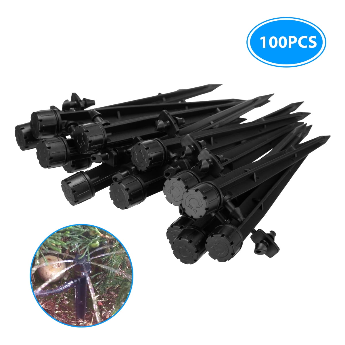 Irrigation Drippers Drip Emitters Micro Spray Adjustable 360 Degree Full Circle Irrigation Drippers Drip Emitters Micro Spray Adjustable 360 Degree Full Circle