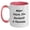 White/Pink, variant on Trucker Gifts, Keep Calm I'm Almost a Trucker, Funny Two Tone Coffee Mug, Birthday Unique Gifts from Friends, Gifts for Trucker