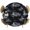 Black, variant on Nautical Ship Round Tablecloth 36-44 Inch Round Fitted Table Cloth with Elastic Edge, Vintage Black Coastal Lighthouse Mountain Waterproof Table Cover Protector for Outdoor Picnic Party Dining