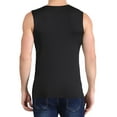 thumbnail image 3 of Njoeus Muscle Shirts For Men Muscle Tank Tops For Men Men'S Summer Ice Silk Traceless Thin Breathable Pure Color V-Neck Sleeveless Top Workout Tank Tops For Men, 3 of 8