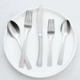 thumbnail image 5 of Silverware Set, 5 Piece Cutlery, Stainless Steel Cutlery Set, Square Handles, Cutlery Set Including, 5 of 5