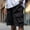(Casual 213)Black, variant on Oversize Shorts for Men Summer Breeches Fashion Casual Solid Color Multi Pocket Stretch Waist Elasticated Outdoor Workwear Short Pants Plus Size