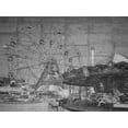 thumbnail image 2 of Lewis, Sheldon 24x19 White Modern Wood Framed Museum Art Print Titled - Boadwalk View, 2 of 4