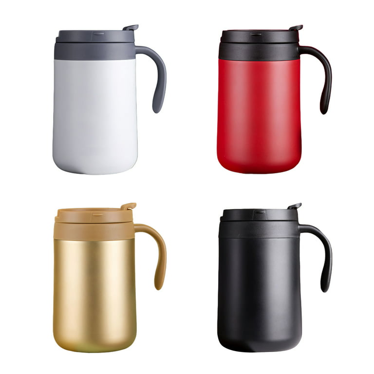 Thermos Cup 304 Stainless Steel Insulated Coffee Mug With Handle Thermos  Cup For Home Office 350ml 
