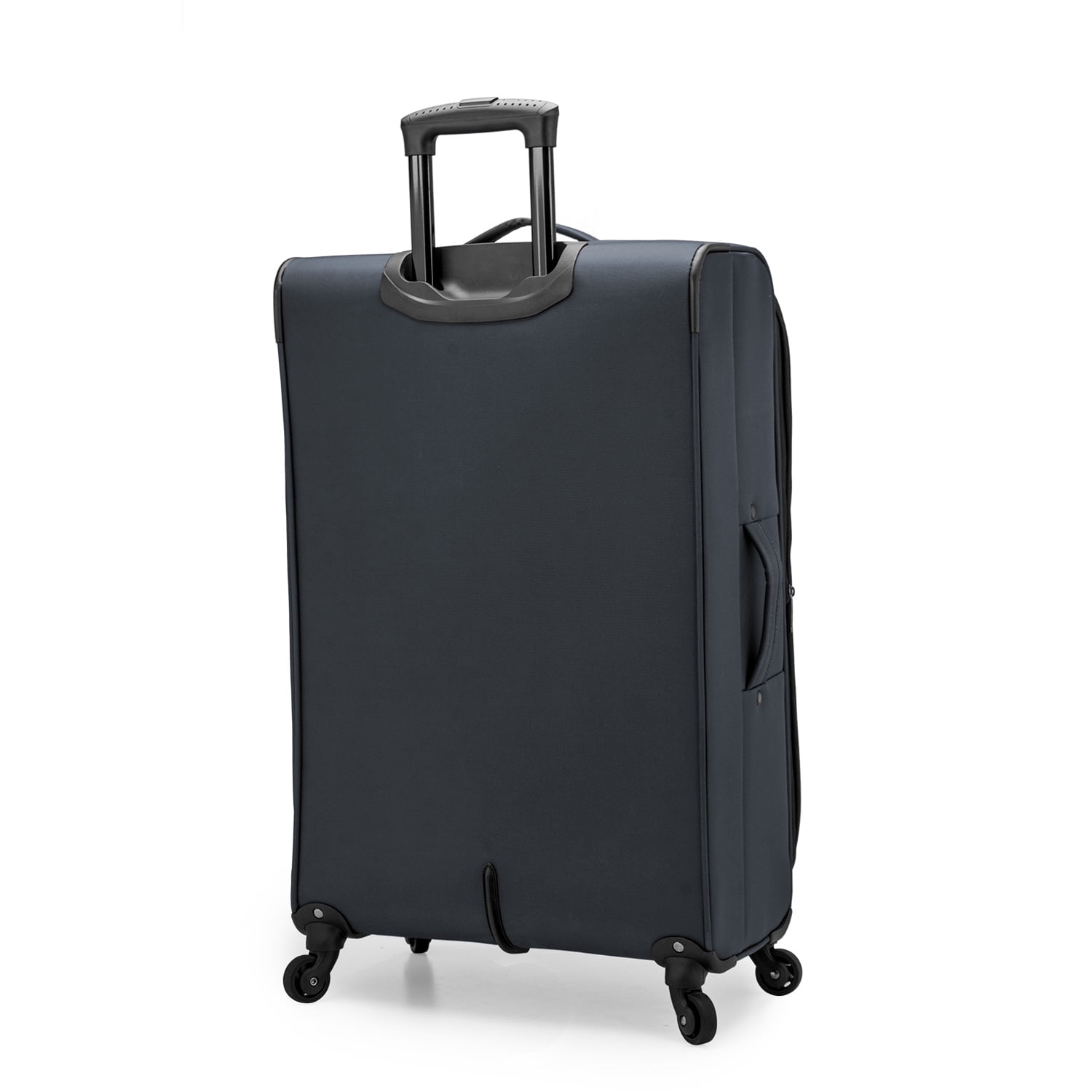 U.S. Traveler Anzio Softside Expandable Spinner Luggage, Dark Grey, 30" Checked Large