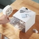 thumbnail image 5 of \u200b\u200b【4 Drawers】White Makeup Desk Organizer - Vanity Storage Box for Cosmetics/Bathroom Counter\u200b, 5 of 5