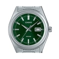 thumbnail image 2 of Casio Standard Analog Stainless Steel Green Dial Quartz MTP-B180D-3AV Men's Watch, 2 of 3