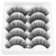 thumbnail image 2 of Pestañas postizas rizadas, 5 pares de maquillaje de escenario, pestañas postizas, calidad en la que puedes confiar, 2 of 8