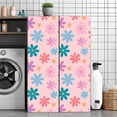 thumbnail image 3 of Peel and Stick Wallpaper Contact Paper Colorful Retro Flower Pastel Pink Playful Floral Shapes Self Adhesive and Removable 24in x 118in, 3 of 8
