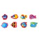thumbnail image 2 of Juguete de pesca de madera, juego magnético, Animal marino, niño, niña, niño, rompecabezas, regalo (rosa) Likrtyny Para estrenar, 2 of 9