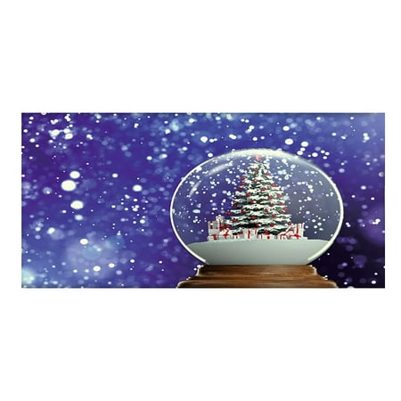 

Dssna Christmas Outdoor Garage Door Tapestry For Festive Party（400cmx180cm）