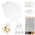 thumbnail image 1 of 1 Set Shrink Paper Sheet Kit Shrink Paper Kit Shrink Film Paper Keychain Kit Shrink Paper Keychian Kit, 1 of 8