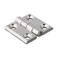 thumbnail image 1 of Butt Hinges Door Metal Silver Hinges Cabinet Aluminium Box Backflap Shed, 1 of 9