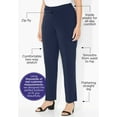 thumbnail image 2 of Catherines Women's Plus Size Right Fit Pant (Curvy), 2 of 5