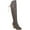 Grey, variant on Journee Womens Spritz-p Stacked Heel Over The Knee Boots