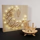 thumbnail image 3 of Portavelas de madera estilo farol colgante portavelas hogar, 3 of 5