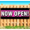 thumbnail image 1 of Now Open! 13 oz Vinyl Banner With Metal Grommets, 1 of 4