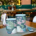 thumbnail image 3 of Yayeee Flameless Candles with Remote Flickering Battery Operated Multi Color Changing, Green Floral, 3 of 7