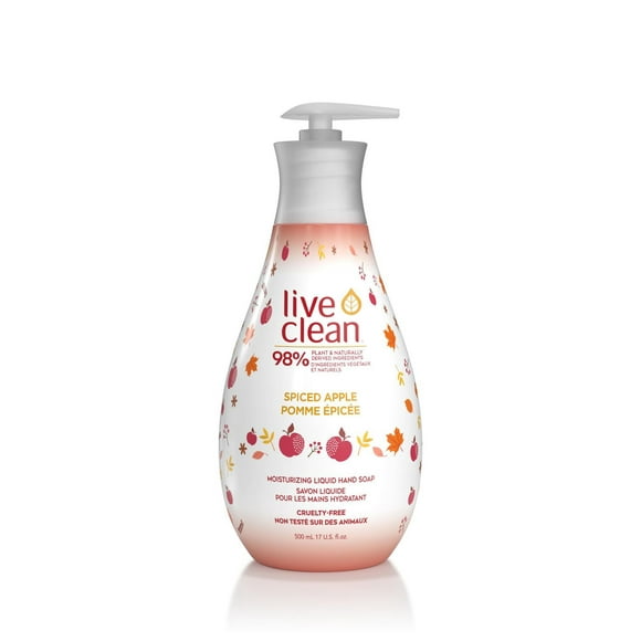 Live Clean® Spiced Apple Moisturizing Liquid Hand Soap, 500 mL