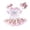 Z02-White, variant on MUXiin My 1st Baby Girl Birthday Dress Bunny Outfit Romper Bodysuit Toddler Jumpsuit Summer Clothes 0-18 Months
