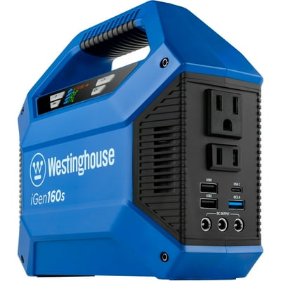 Buy Westinghouse Igen160s Portable Power Station And Outdoor Solar Generator 150 Peak Watts 100 Rated Watts 155wh Lithium Ion Battery Solar Panel Not Included Online In Tunisia 408698966