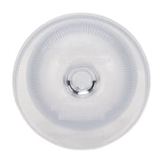 Better Homes & Gardens 12 oz Clear Tritan Ribbed Goblet
