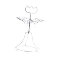 thumbnail image 4 of Soporte para copas de vino, soporte para copas de vino, 6 ganchos, organizador de hierro, decoración, exhibición de cristalería,, 4 of 9