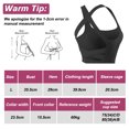 thumbnail image 2 of Ropa interior deportiva Cross Beautiful Back para mujer, chaleco a prueba de golpes para correr, fitness, con almohadilla para el pecho, sujetador de yoga, 2 of 6