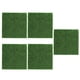 thumbnail image 1 of Césped artificial, 5 piezas de césped artificial de jardín en forma cuadrada, césped artificial para lograr más, 1 of 8