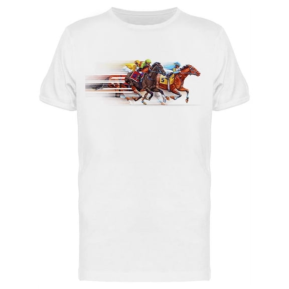Three Horsemen In Competion T-Shirt Men -Image by Shutterstock, Male Medium