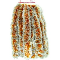 25 Ft. Long Beautiful Seasonal Holiday Super Lush Tinsel Garland from Love It! Products. Multi-Color White Tipped Vintage Gold