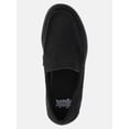 thumbnail image 4 of Wonder Nation Little and Big Boys Faux Suede Loafer Shoes, 4 of 6