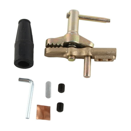 

Welding Ground Clamp Brass Iron Robust Professional Ground Welding Earth Clamp 800A