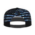 thumbnail image 3 of Uemuo Navy Camouflage American Flag Pattern Women's Baseball Cap,Straight Brim Hat,Golf Dad Hat,Travel Hat,Sun Protection Cap,Everyday Accessory, 3 of 9