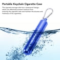 thumbnail image 4 of Keychain  Holder, Aluminum Alloy Small Capacity  Case Portable  Tube for 10pcs 5.5mm Fine, 4 of 7