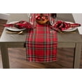 thumbnail image 2 of Holiday Metallic Plaid Napkin (Set of 6), 2 of 3