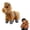 Brown, variant on XIAHAO Walking Pony Toy, Interactive Horse Plush Toy Stuffed Animal with Sound Tail, 9'' Cute Tummy Time Toys Walking Horse Plushie Christmas Birthday Gifts for Toddlers & Kids, Brown