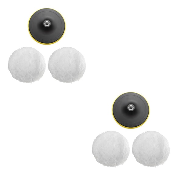 Sidaley Kit de herramientas de mano de almohadilla de pulido de esponja pulidora para pulido de automóviles Type2 NO2
