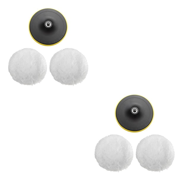 Sidaley Kit de herramientas de mano de almohadilla de pulido de esponja pulidora para pulido de automóviles Type2 NO2