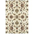 thumbnail image 2 of Gracewood Hollow Style Haven Silko Oriental Area Rug Cream/Multi 7'10" x 10'10" 8' x 10' Indoor Living Room,Bedroom,Dining Room Rectangle,Runner, 2 of 5